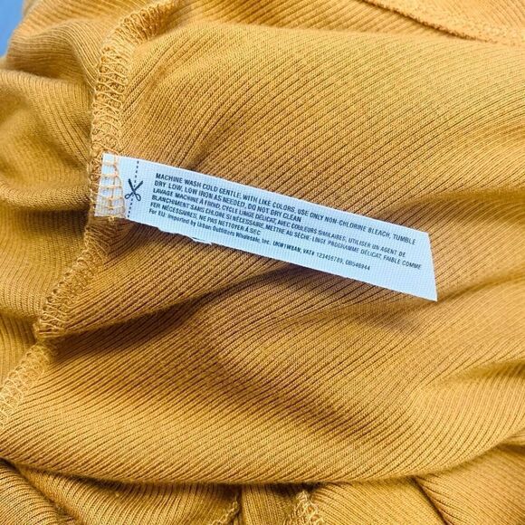 Free People Beach Mustard Dress‎ - Picture 9 of 10